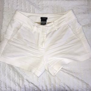 Ann Taylor white shorts